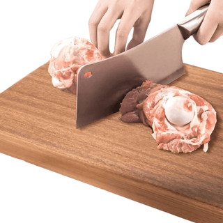 Tagliere Legno Marrone Chiaro Diverse Dimensioni Manovrabile Cucina Tagliare Precisione-INTERIOR DREAM DESIGN