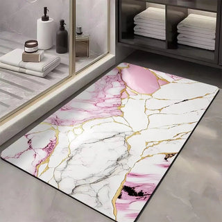 Tappetino Super Assorbente Bagno Fantasioso Colorato Comodo Stile Diversi Modelli-INTERIOR DREAM DESIGN