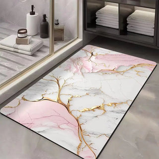 Tappetino Super Assorbente Bagno Fantasioso Colorato Comodo Stile Diversi Modelli-INTERIOR DREAM DESIGN