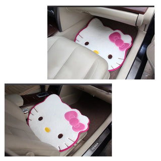 Tappeto Design Hello Kitty Peluche Antiscivolo Morbido Soggiorno Bagno Accessori Casa - INTERIOR DREAM DESIGN