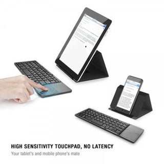 Tastiera Bluetooth Pieghevole Portatile Tablet Smartphone - INTERIOR DREAM DESIGN