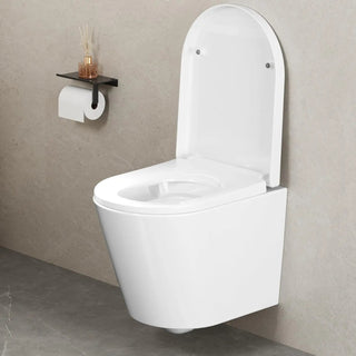Tavoletta WC Materiale Termoplastico Supporto WC Arredo Bagno Copertura WC-INTERIOR DREAM DESIGN