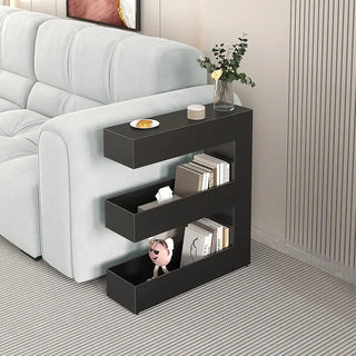 Tavolino Salotto Particolare 3 Ripiani Artistico Iron Metallo Pratico Estetico Resistente-INTERIOR DREAM DESIGN