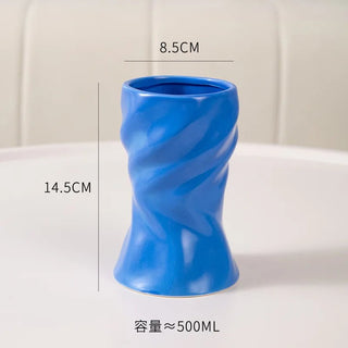 Tazza Ceramica Diversi Colori Creativa Particolare Cucina Caffe Pratica Piccola-INTERIOR DREAM DESIGN