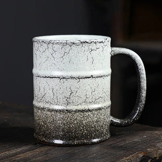 Tazza Materiale Ceramica Diverse Colorazioni Grande Capacità Design Creativo Moderno Resistente Calore-INTERIOR DREAM DESIGN