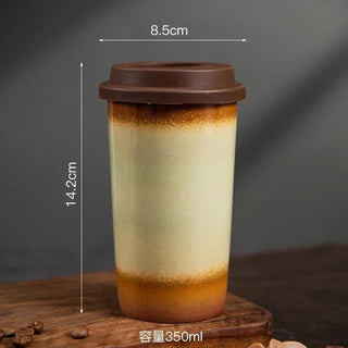 Tazza Materiale Ceramica Modello Contenitore Caffè Diverse Colorazioni Grandi Capacità-INTERIOR DREAM DESIGN