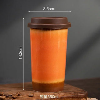 Tazza Materiale Ceramica Modello Contenitore Caffè Diverse Colorazioni Grandi Capacità-INTERIOR DREAM DESIGN