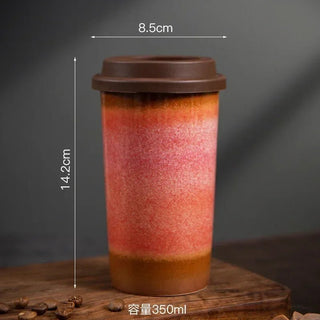 Tazza Materiale Ceramica Modello Contenitore Caffè Diverse Colorazioni Grandi Capacità-INTERIOR DREAM DESIGN