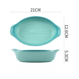 Teglia Materiale Ceramica Adatta Per Il Forno Diverse Colorazioni Design Moderno-INTERIOR DREAM DESIGN