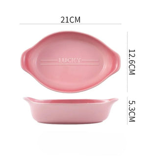 Teglia Materiale Ceramica Adatta Per Il Forno Diverse Colorazioni Design Moderno-INTERIOR DREAM DESIGN