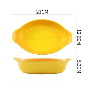 Teglia Materiale Ceramica Adatta Per Il Forno Diverse Colorazioni Design Moderno-INTERIOR DREAM DESIGN