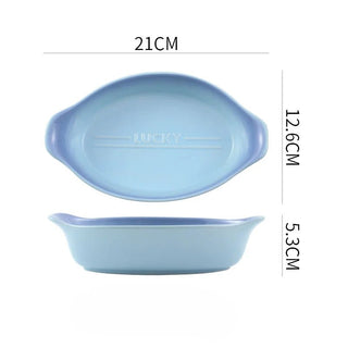 Teglia Materiale Ceramica Adatta Per Il Forno Diverse Colorazioni Design Moderno-INTERIOR DREAM DESIGN