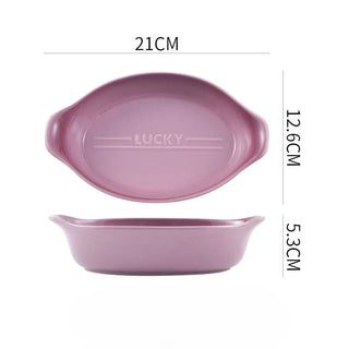 Teglia Materiale Ceramica Adatta Per Il Forno Diverse Colorazioni Design Moderno-INTERIOR DREAM DESIGN