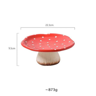 Teiera Set Da Thè Materiale Ceramica Modello Forma Fungo Decorazione Moderna Decorazione Cucina-INTERIOR DREAM DESIGN