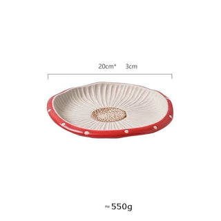 Teiera Set Da Thè Materiale Ceramica Modello Forma Fungo Decorazione Moderna Decorazione Cucina-INTERIOR DREAM DESIGN