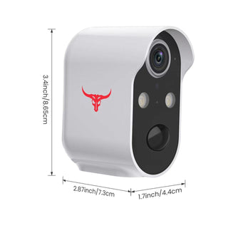 Telecamera Sorveglianza Wireless Rete WiFi Pannello Solare - INTERIOR DREAM DESIGN