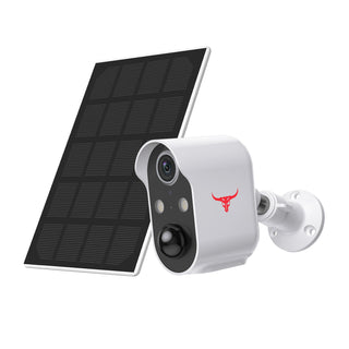 Telecamera Sorveglianza Wireless Rete WiFi Pannello Solare - INTERIOR DREAM DESIGN