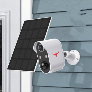 Telecamera Sorveglianza Wireless Rete WiFi Pannello Solare - INTERIOR DREAM DESIGN
