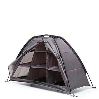 Tenda Portaoggetti Esterno Tenda Campeggio Impermeabile Compatta Portatile 9 Ripiani Multifunzionale - INTERIOR DREAM DESIGN