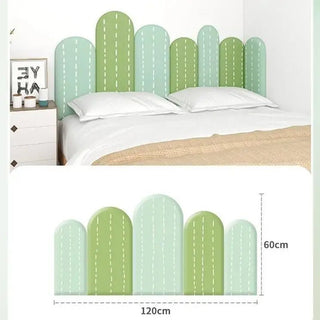 Testiera Letto Ecopelle Spugna Colorata Bambini Cameretta Diversi Colori Diverse Dimensioni-INTERIOR DREAM DESIGN