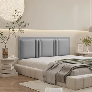 Testiera Letto Matrimoniale Design Moderno Elegante Decorazione Camera Diverse Colorazioni-INTERIOR DREAM DESIGN