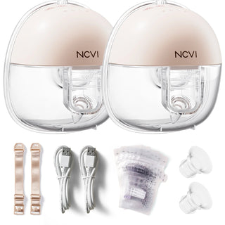 Tiralatte Indossabile Doppia Elettrica Wireless 4 Modalità 9 Livelli Portatile Ultra Silenzioso-INTERIOR DREAM DESIGN