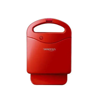 Tosta Pane Dolci Waffle Rosa Rosso Elettrodomestico Cucina Colazione Utile Potente-INTERIOR DREAM DESIGN