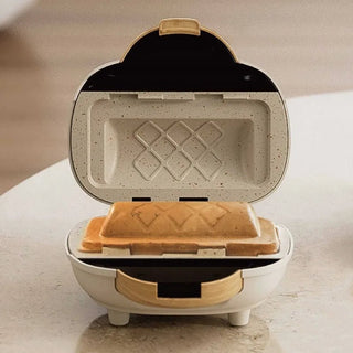 Tosta Pane Potente Bianco Piccolo Leggero Cucina Pratico Confortevole Colazione Dolci-INTERIOR DREAM DESIGN