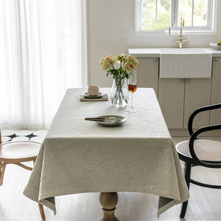 Tovaglia Panna Poliestere Cotone Diverse Dimensioni Fantasia Casa Cucina-INTERIOR DREAM DESIGN