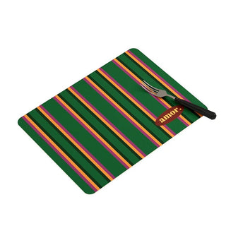 Tovagliette Cucina Ecopelle PVC Impermeabili Diversi Colori Rettangolari Fantasie Diverse Set 2 Pezzi-INTERIOR DREAM DESIGN