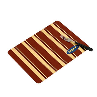 Tovagliette Cucina Ecopelle PVC Impermeabili Diversi Colori Rettangolari Fantasie Diverse Set 2 Pezzi-INTERIOR DREAM DESIGN