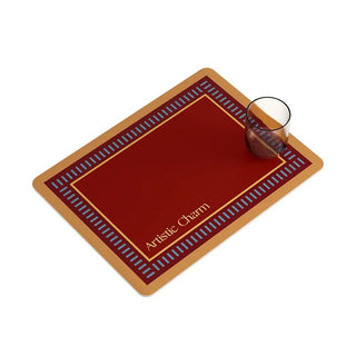 Tovagliette Cucina Ecopelle PVC Impermeabili Diversi Colori Rettangolari Fantasie Diverse Set 2 Pezzi-INTERIOR DREAM DESIGN