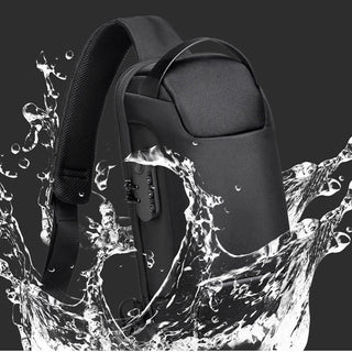 Tracolla Impermeabile Oxford Anti Furto USB Multifunzione Viaggio - INTERIOR DREAM DESIGN