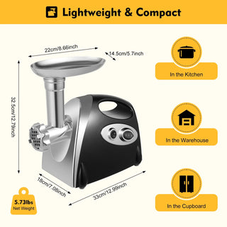 Tritacarne Durevole Robusto Multifunzionale Leggero Compatto Carne Accessori Elettrodomestico Cucina - INTERIOR DREAM DESIGN