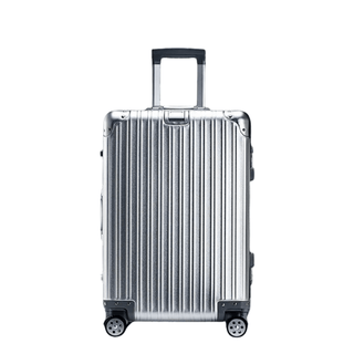 Trolley Viaggio Diversi Colori 4 Ruote Materiale Alluminio Metallo Resistente Partenza-INTERIOR DREAM DESIGN