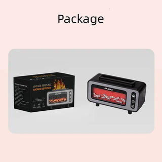 Umidificatore Ultrasuoni Effetto Camino 3D 200 ml - INTERIOR DREAM DESIGN