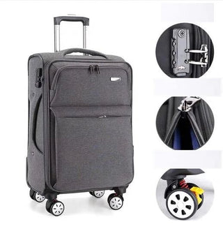 Valigia Trolley Materiale Oxford Diverse Dimensioni Impermeabile Resistente Grandi Capacità-INTERIOR DREAM DESIGN