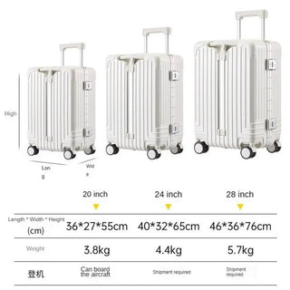 Valigie Diversi Colori Dimensioni Ruote Viaggio Trolley Bagagli - INTERIOR DREAM DESIGN