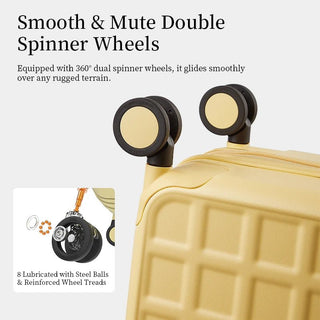 Valigie Diversi Colori Pastello Giallo Azzurro Marrone Bianco Diverse Dimensioni - INTERIOR DREAM DESIGN