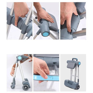 Valigie Trolley Piccolo Carrellino Smontabile Ruote Impermeabile Diversi Colori - INTERIOR DREAM DESIGN