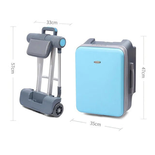 Valigie Trolley Piccolo Carrellino Smontabile Ruote Impermeabile Diversi Colori - INTERIOR DREAM DESIGN