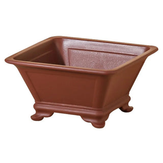 Vasi Colorati Effetto Argilla Diversi Colori Piccole Dimensioni Per Bonsai Arredamento Casa Giardino-INTERIOR DREAM DESIGN