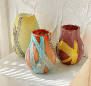 Vasi Diverse Dimensioni Diversi Colori Fantasie Alta Qualità Moderni Colori Vivaci Arredamento Casa-INTERIOR DREAM DESIGN