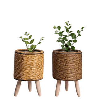 Vaso Da Fiori Supporto Per Piante Cestino Decorazioni Giardino Cesto Fiori Decorazione Casa-INTERIOR DREAM DESIGN