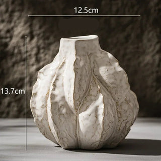 Vaso Decorativo Diverse Misure Particolare Esterno Fiori Fioriera Ceramica Decorazioni Casa-INTERIOR DREAM DESIGN