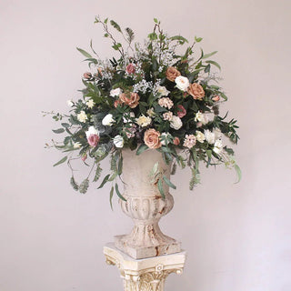 Vaso Decorativo Esterno Decorazione Casa Diverse Misure Particolare Ceramica Elegante-INTERIOR DREAM DESIGN