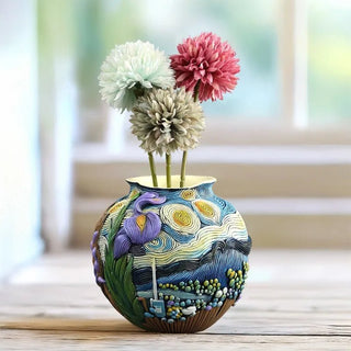 Vaso Decorazione Stile Quadro Famoso Resina Piccole Dimensioni Decorazione Casa-INTERIOR DREAM DESIGN