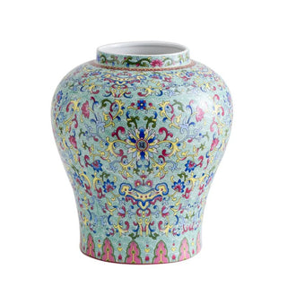 Vaso Diverse Dimensioni Ceramica Diversi Colori Fantasia Vintage Colori Pastello-INTERIOR DREAM DESIGN