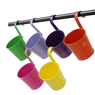 Vaso Esterno Giardino Composizione Floreale Decorazione Colorata Design Creativo Giardino-INTERIOR DREAM DESIGN