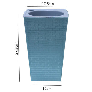 Vaso Materiale Plastica Decorazione Casa Giardino Design Moderno Composizione Floreale-INTERIOR DREAM DESIGN